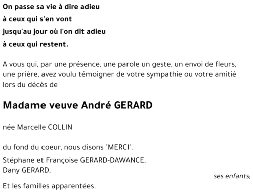 Marcelle COLLIN
