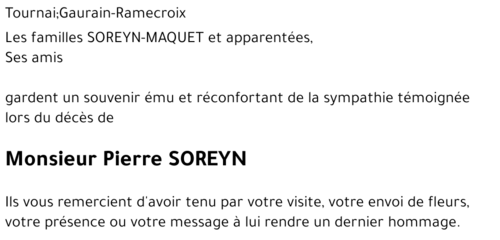 Pierre SOREYN