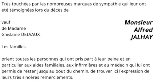 Alfred JALHAY