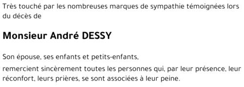 André DESSY