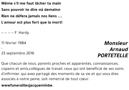 Arnaud PORTETELLE