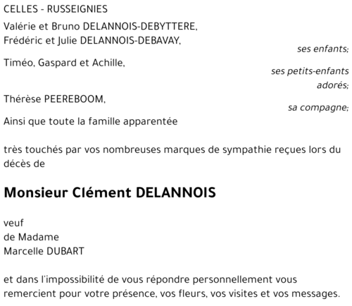 Clément DELANNOIS