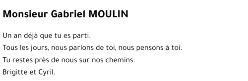 Gabriel MOULIN