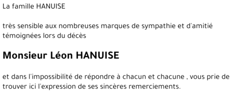 Léon HANUISE