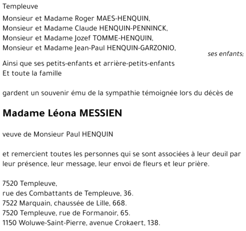 Léona MESSIEN