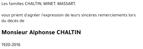 Alphonse Chaltin