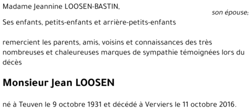 Jean LOOSEN