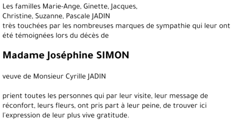 Joséphine SIMON