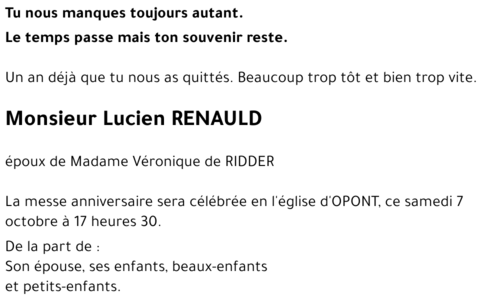 Lucien RENAULD