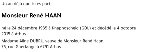 René HAAN