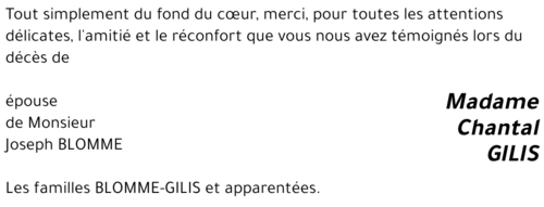 Chantal GILIS
