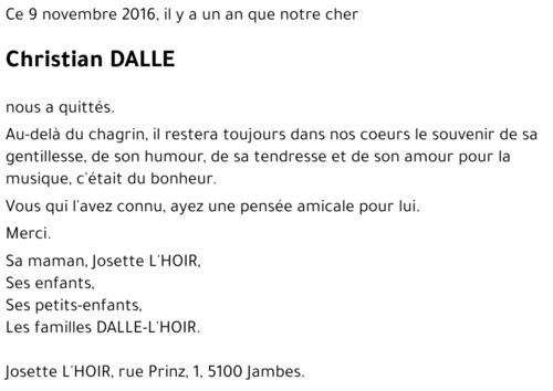 Christian DALLE