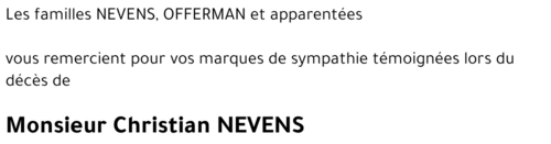 Christian NEVENS