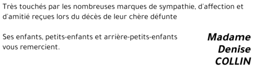 Denise COLLIN