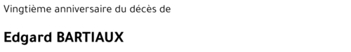 Edgard BARTIAUX