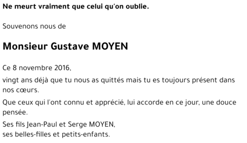 Gustave MOYEN
