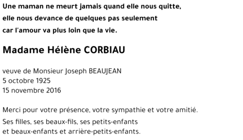 Hélène CORBIAU