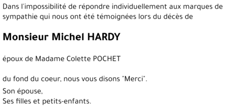Michel HARDY