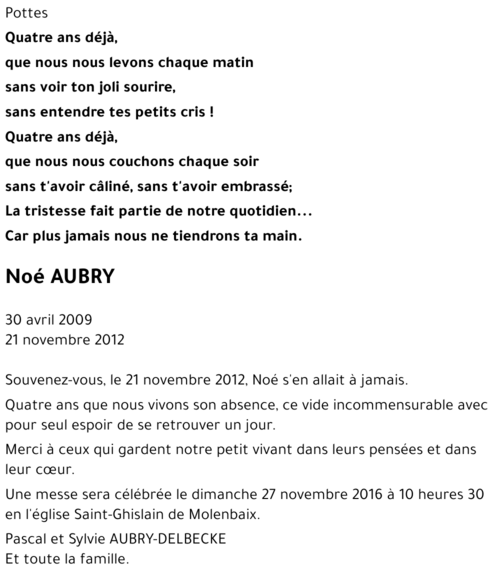 Noé aubry