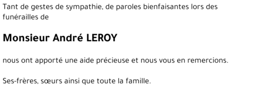 André LEROY