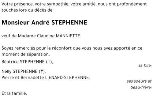 André STEPHENNE