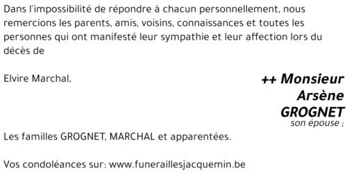 Arsène GROGNET