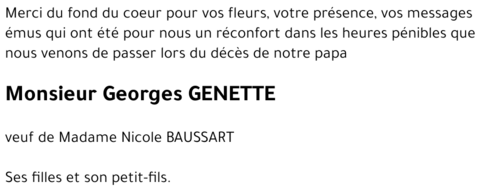 Georges GENETTE