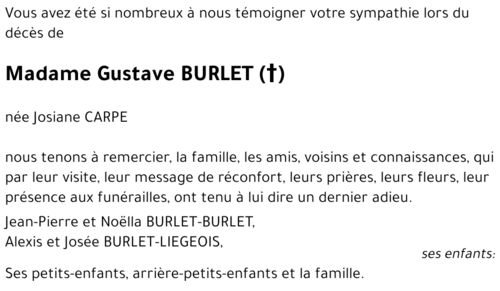 Gustave BURLET