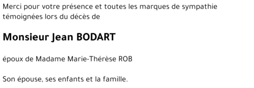 Jean BODART