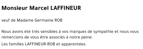 Marcel LAFFINEUR