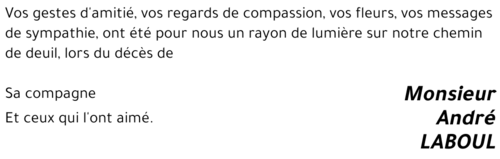 André LABOUL