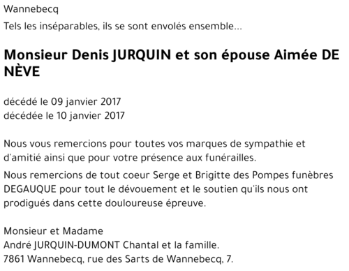 Denis JURQUIN