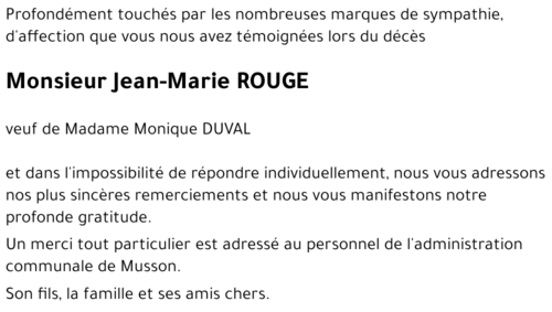 Jean-Marie ROUGE 