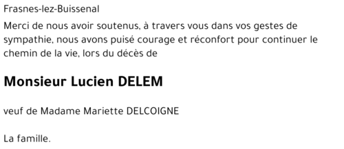 Lucien DELEM