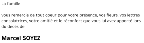 Marcel SOYEZ