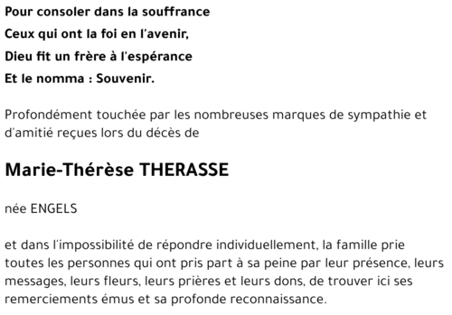 Marie-Thérèse ENGELS