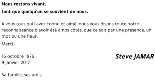 Steve JAMAR