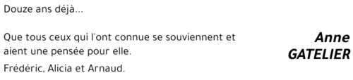 Anne GATELIER