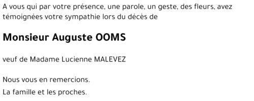 Auguste OOMS