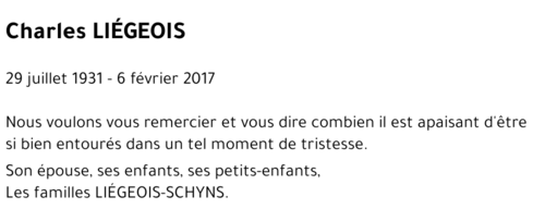 Charles LIEGEOIS