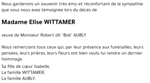 Elise WITTAMER