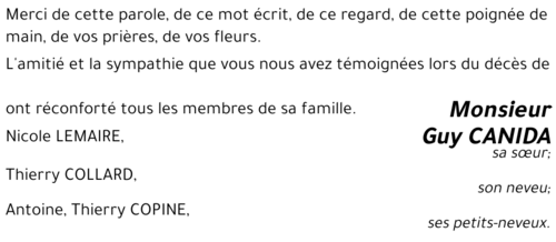 Guy CANIDA