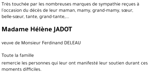 Hélène JADOT