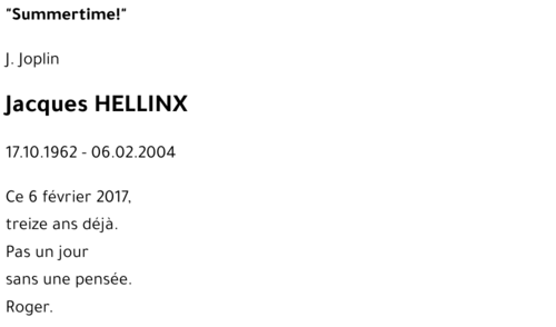 Jacques HELLINX