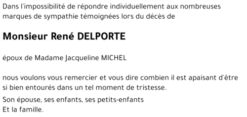 René DELPORTE