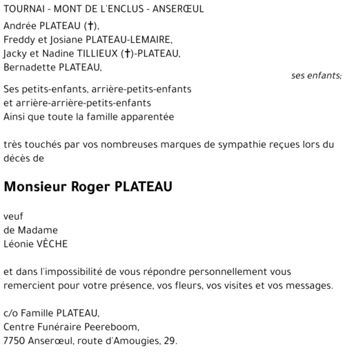 Roger PLATEAU