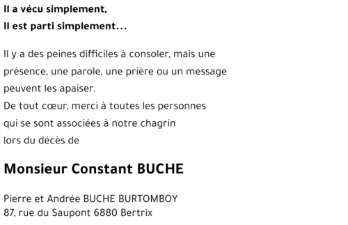 Constant BUCHE