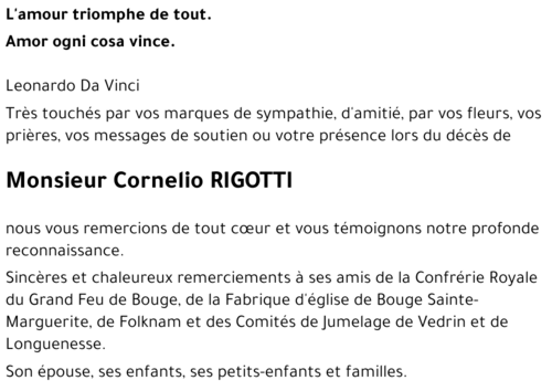 Cornelio RIGOTTI.