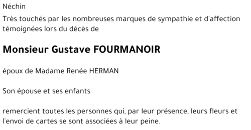 Gustave FOURMANOIR