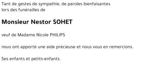 Nestor SOHET